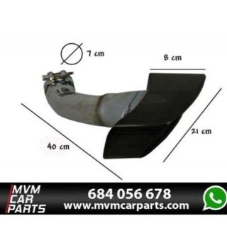 Kit Salidas de escape Negras M Performance para BM