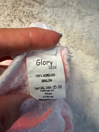 Conjunto punto rosa Glory Bebé T.0-1