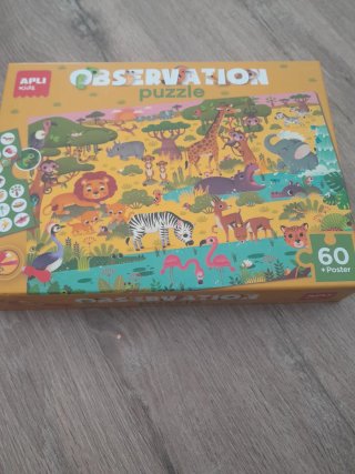 Puzzle Observación Apli Kids 60 Piezas