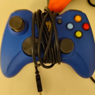 Mandos de PC/Consola USB (Naranja y Azul)