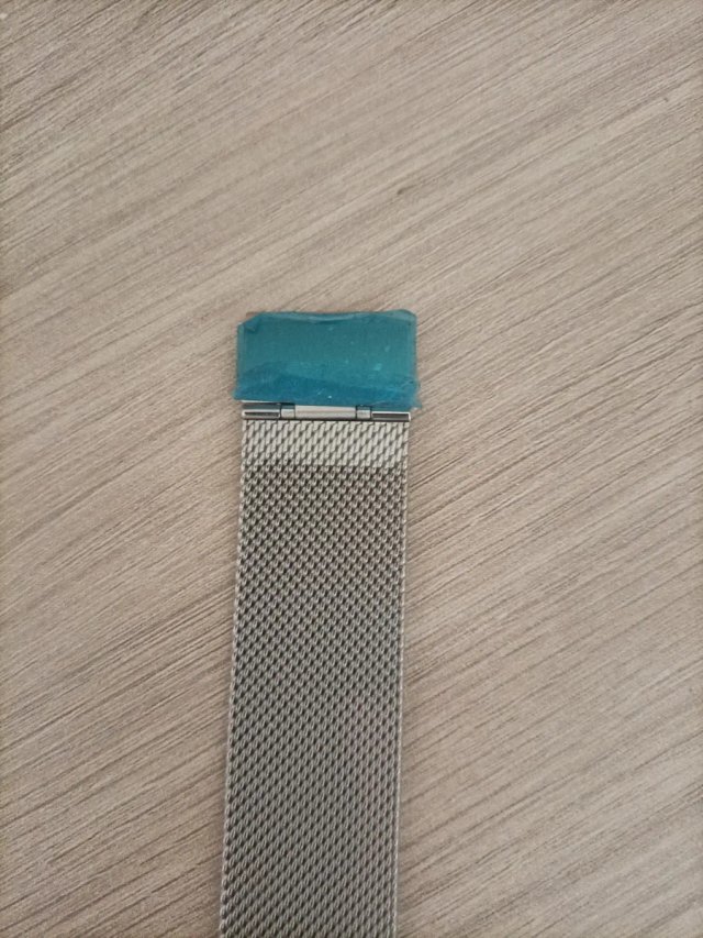 Smartwatch Plata y Azul
