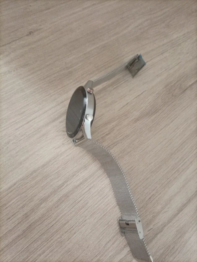 Smartwatch Plata y Azul