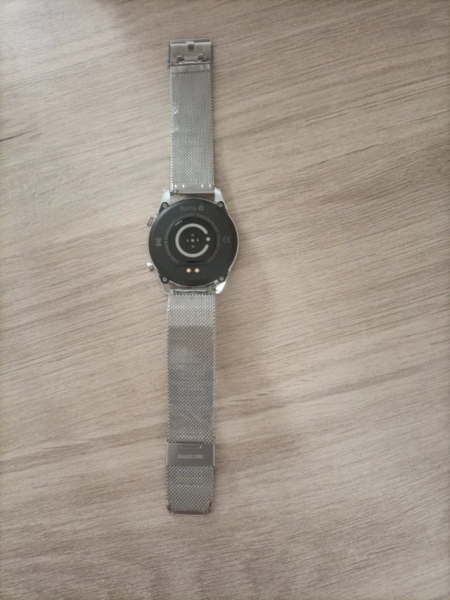 Smartwatch Plata y Azul