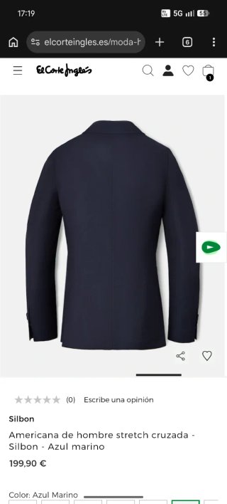 Americana Silbon Azul