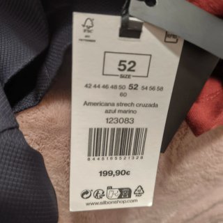 Americana Silbon Azul