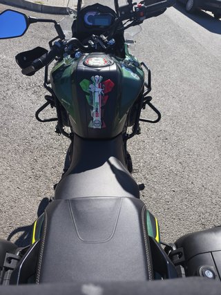 Benelli TRK 502 Verde/Plata