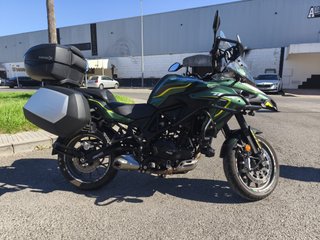 Benelli TRK 502 Verde/Plata