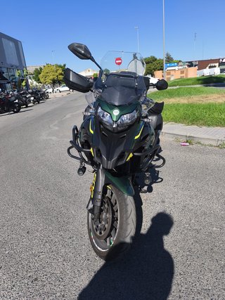 Benelli TRK 502 Verde/Plata