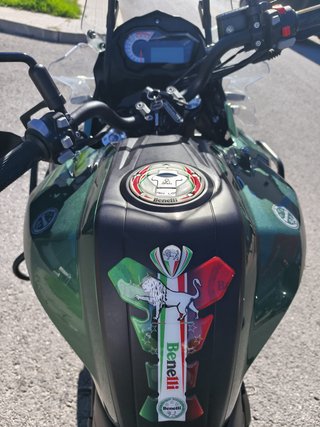 Benelli TRK 502 Verde/Plata