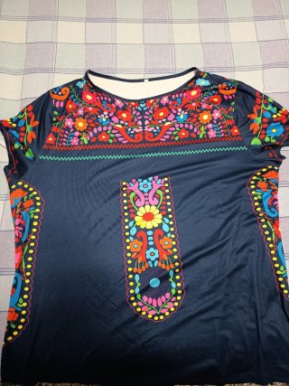 Camiseta Mujer Estampada Floral