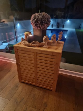 Mobile ausiliario in bambù