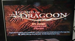 PS1 The Legend of Dragoon PAL