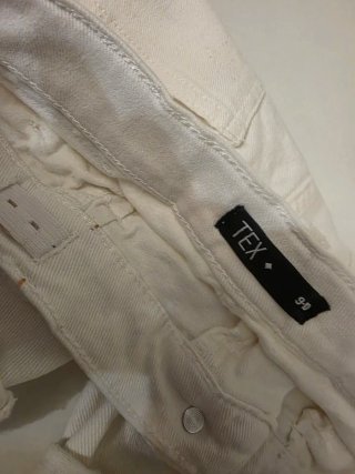 Pantaloni corti bianchi per bambini Taglia 9-10