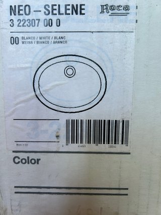 Lavabo Roca Neo Selene Blanco Nuevo