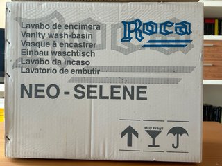 Lavabo Roca Neo Selene Blanco Nuevo