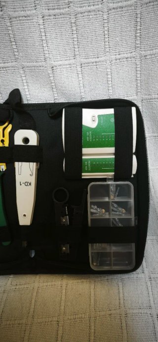 Kit Herramientas Cableado Ethernet y Redes Sin Usa