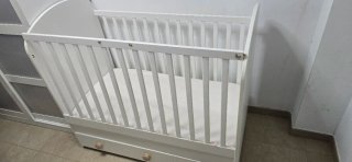 Cuna convertible en cama IKEA