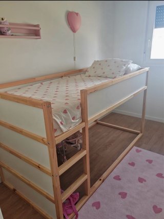 Estructura de cama dos posiciones