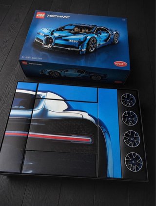 Lego Technic 42083 Bugatti Chiron Completo