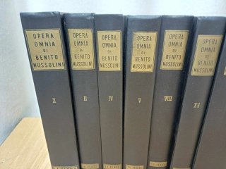 Opera Omnia Di Benito Mussolini Anni 50