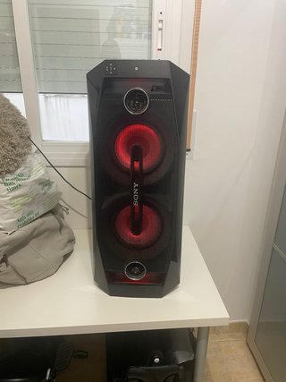 Altavoz Sony Bluetooth 500W Negro