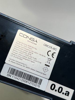 Cecotec Conga Rockstar RS90 Pet Flex