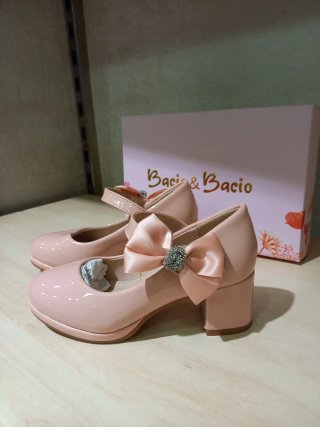 Ballerine bambina vernice rosa tg 29