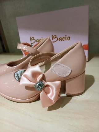 Ballerine bambina vernice rosa tg 29