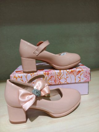 Ballerine bambina vernice rosa tg 29