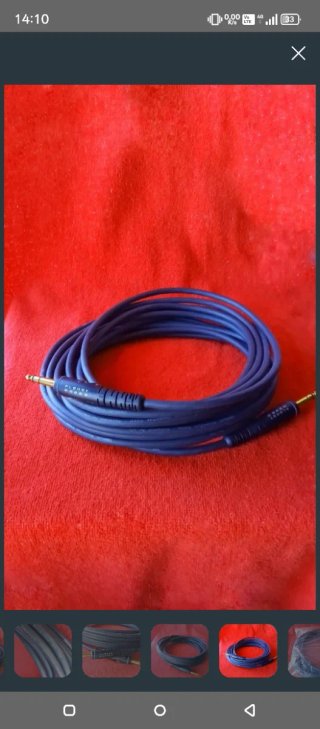 Cavo Daddario PW-GS-25 Jack stereo per strumenti