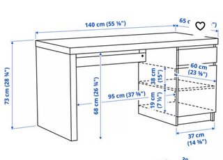 Escritorio Malm Ikea