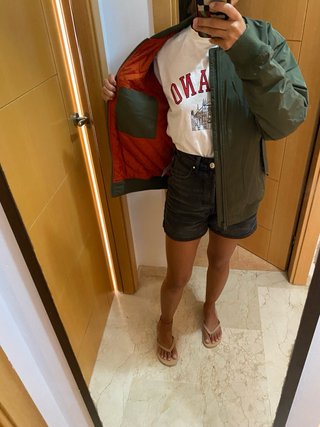 Chaqueta Bomber Levi's Verde Militar