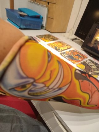 Mangas Tatuaje Disfraz