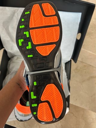 Air Jordan 16 FTY SP Plata Naranja