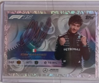 Carta autografata Kimi Antonelli F1 75 Topps