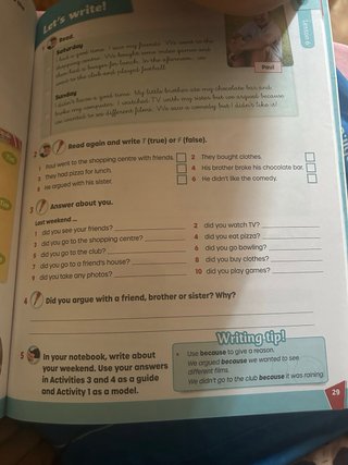 Cuadernillo de ingles
