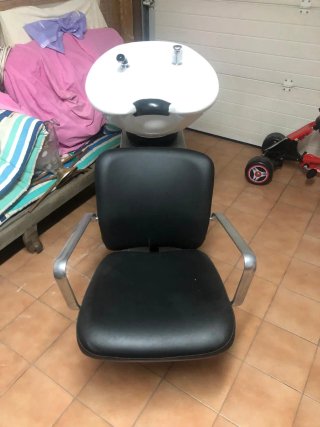 Lote 3 Sillones Peluquería + 2 Lavacabezas