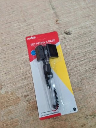 Set Penna Da Scrivania Con Base adesiva E cavo