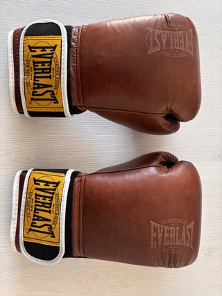Guantes Boxeo Everlast 1910 Cuero 14 oz