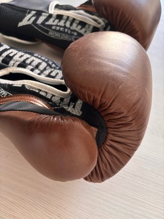 Guantes Boxeo Everlast 1910 Cuero 14 oz