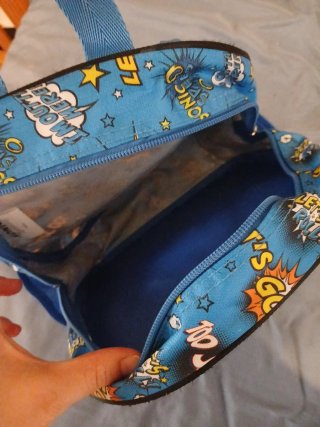 Mochila Sonic y Tails Azul