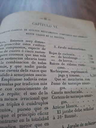 LIBRO ANTIGUO DE MEDICINA - 1876