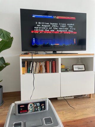 T2 Arcade Game Terminator Super Nintendo PAL