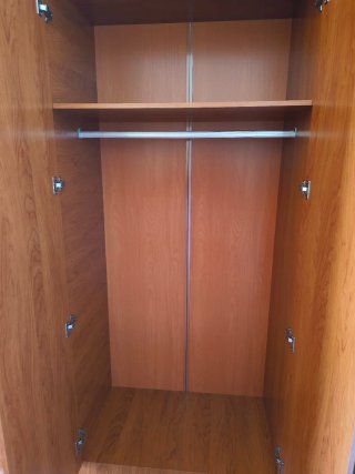 Armario 180cm con 3 puertas y espejos
