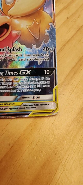 Carta Pokémon Slowpoke & Psyduck GX TAG TEAM