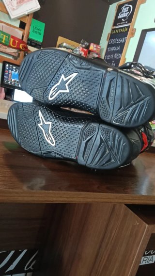 Botas Alpinestars Tech 7 - Tamanho 44.5