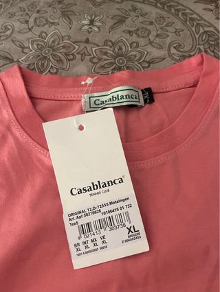 Camiseta Casablanca Rosa