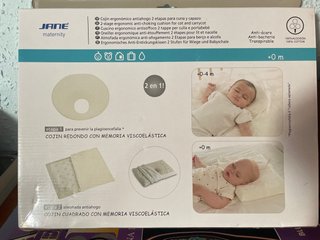 Cojín Antiahogo Bebe Plagiocefalia Jane