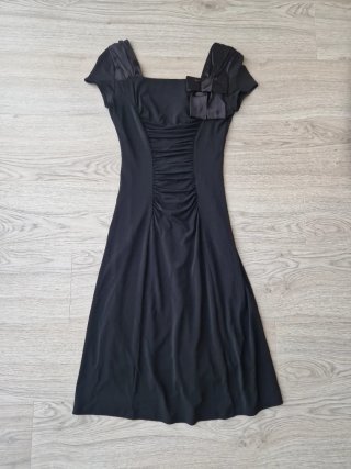 Vestido fiesta MNG negro