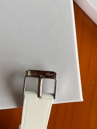Reloj Lacoste Blanco con Cocodrilo Verde